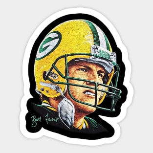 90s Football Brett Favre - Packers - Classic Sticker